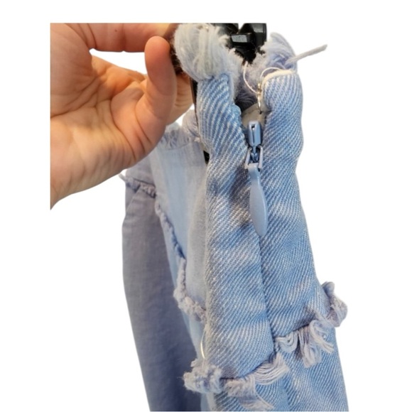 Express Wide Leg Super High Rise Linen Blend Pants Size 4 Short - Picture 5 of 9